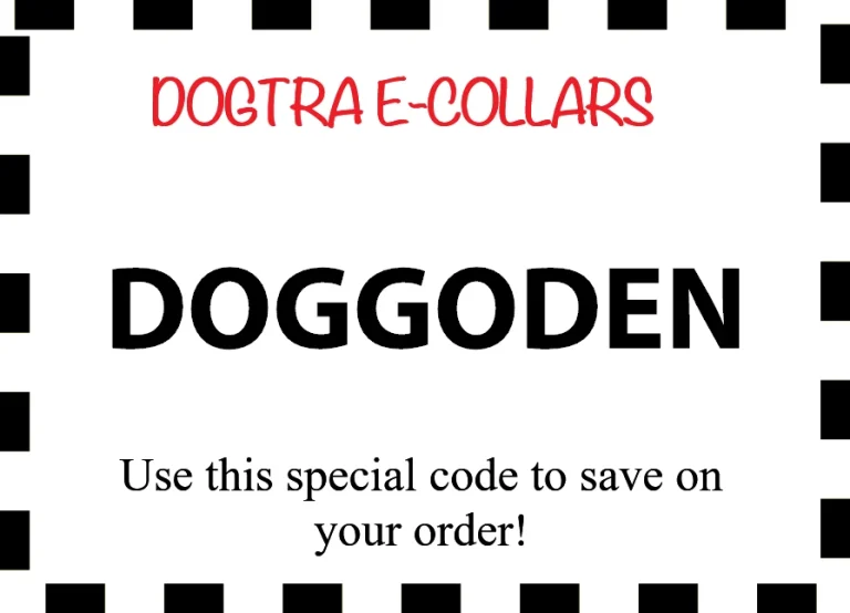 Doggo Den Dogtra e-collar coupon