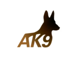 AK9 dog training logo