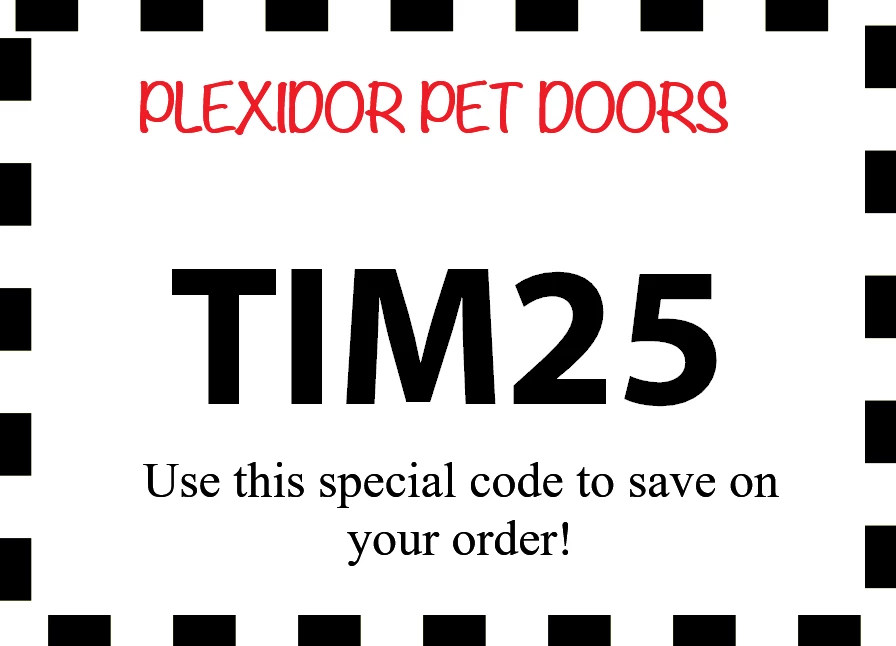 Plexidor coupon for Tim Phillips