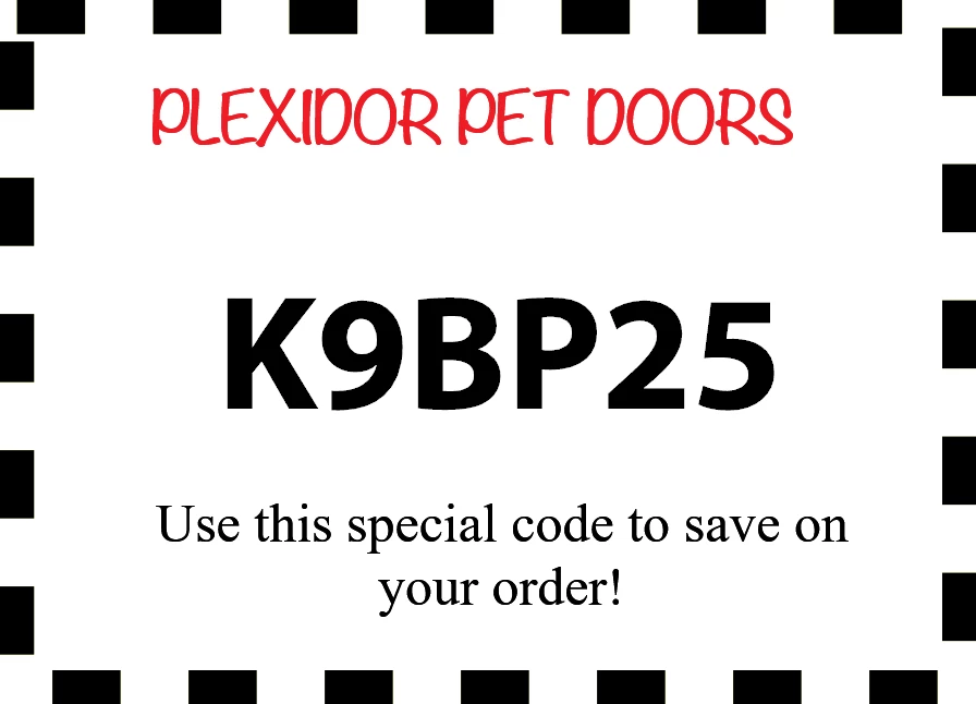 Canine Blueprint Plexidor Dog Door coupon code