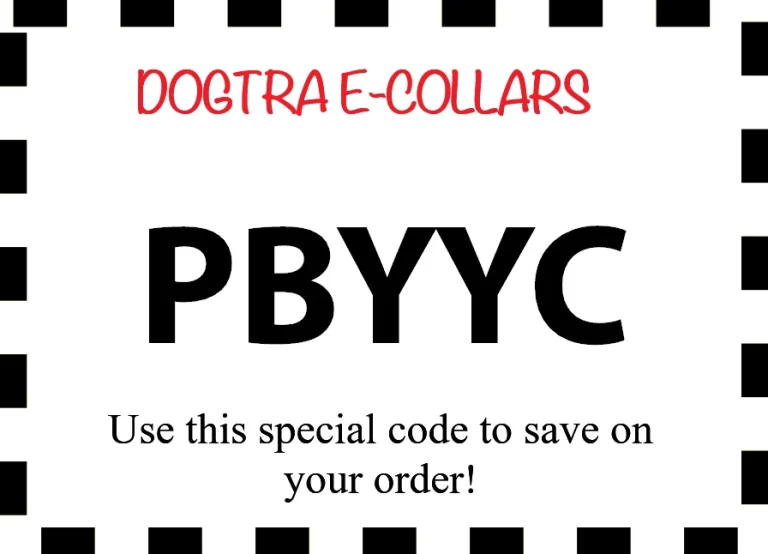 PIckleball YYC Dogtra e-collar coupon